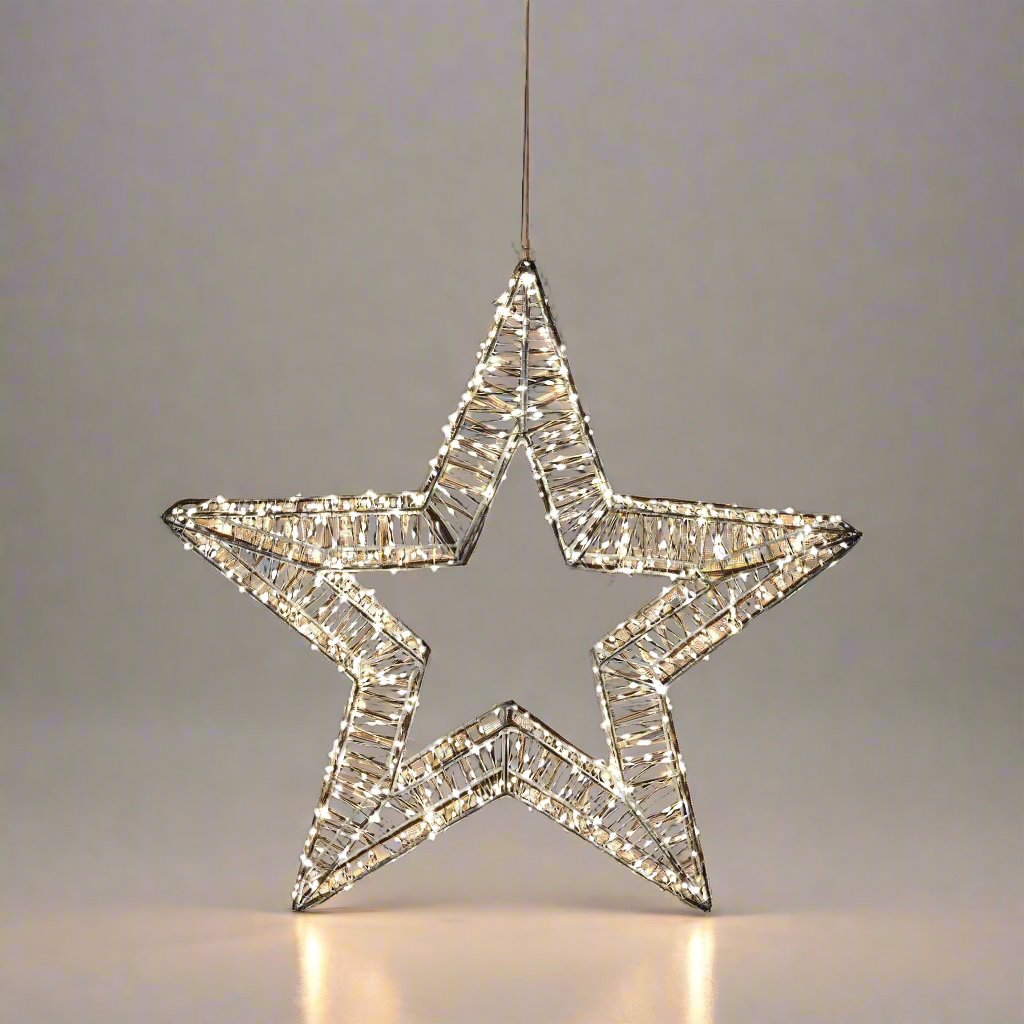 LED Starry Gold 3D Star – 50cm-1