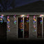 LED Dancing Cluster Icicles 9m Available in 2 Options - Multicolor (6 Colors)-2