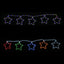 LED Ropelight 5 Stars Chain available in 2 Colors - Multicolor-0