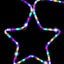 LED Ropelight 5 Stars Chain available in 2 Colors - Multicolor-5