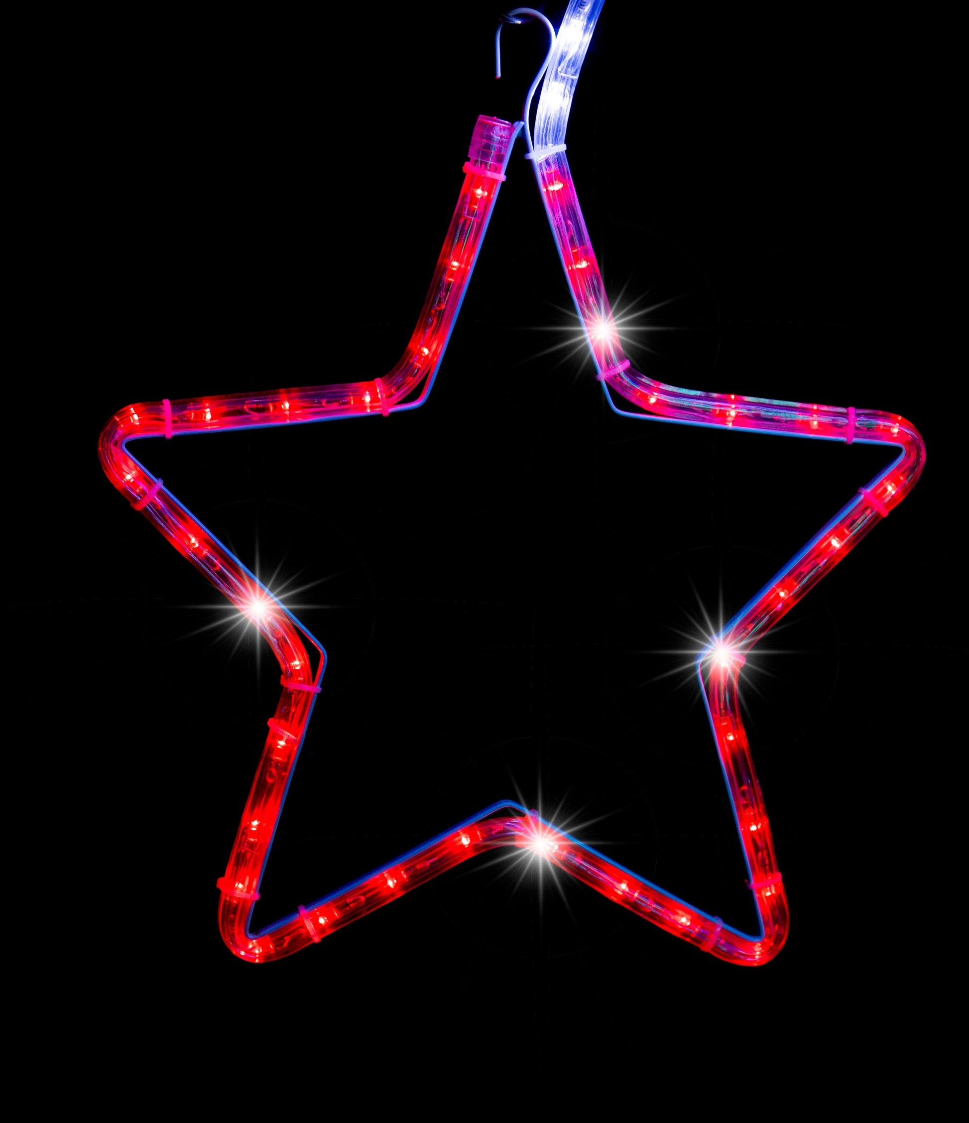 LED Ropelight 5 Stars Chain available in 2 Colors - Multicolor-6