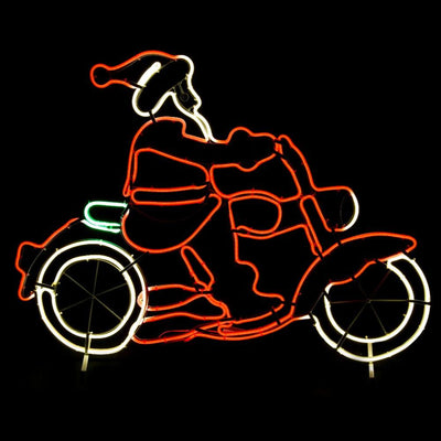 LED Flexi Strip Santa Motorbike Flash-1