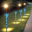 LED Lightshow Star Path Lights 4 pieces Remote Controlled - Stars-1