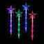 LED Lightshow Star Path Lights 4 pieces Remote Controlled - Stars-3