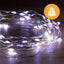 Solar + USB 200 LED Dual Use Wire Lights – 19.9m, available in 3 Colors - Warm White-0