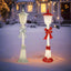 LED Glitter Street Lamp 120cm Twinkle available in 2 Colors - Red-0