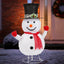 LED Pop Up Snowman with Stand 85cm-0