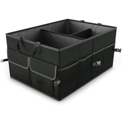 NNEOBA Car Storage Collapse Trunk Back Bin Bag Caddy Organizer Ford Hyundai Automobiles Interior Accessories Stowing Tidying Trunk Box-0