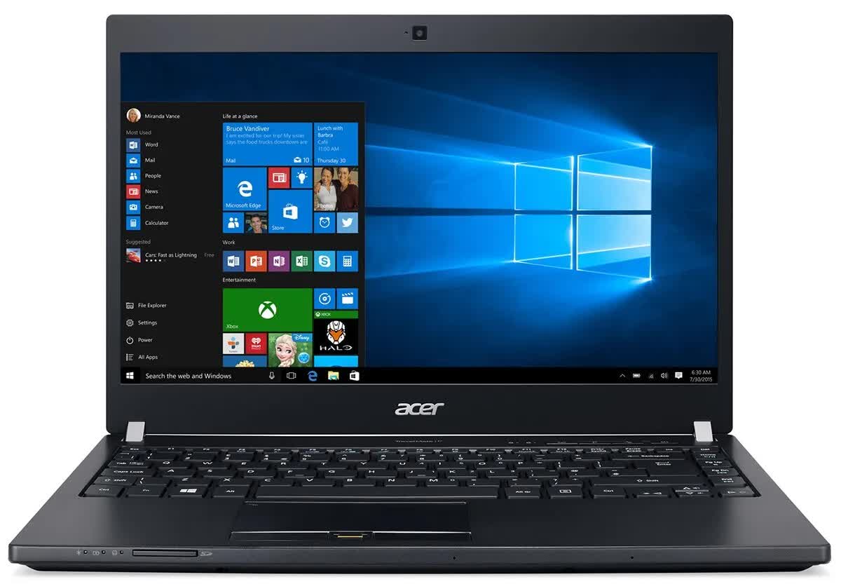 (Refurbished) Acer TMP648-M-53K6 Intel Core i5-6200 8GB RAM 256GB SSD Not-Touch Screen Windows 11 Home-0