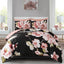 Soft Warm Floral Comforter Set, King Size, Ultra-Plush Bedding with Pillowcases-3