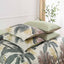 Soft Floral Leaf Comforter Set, King Size, Warm Quilted Bedding with Pillowcases-8