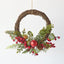 Berry Ball Half Wreath 40cm-0