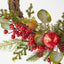 Berry Ball Half Wreath 40cm-1