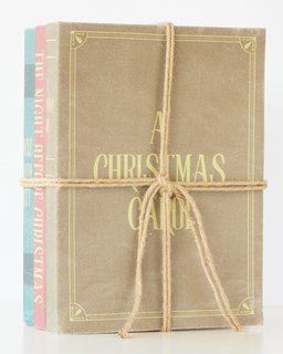 Christmas Classics Book Stack 33cm-0