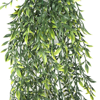 Artificial Hanging Ruscus Leaf Plant UV Resistant 90cm-1