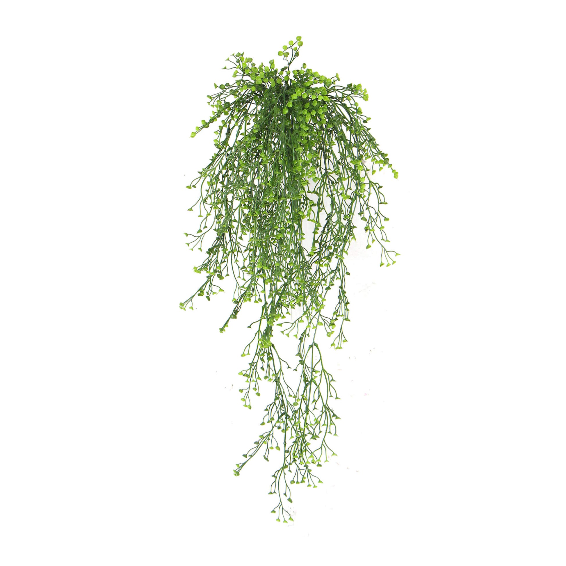 Artificial Hanging Plant (Natural Green) UV Resistant 90cm-0