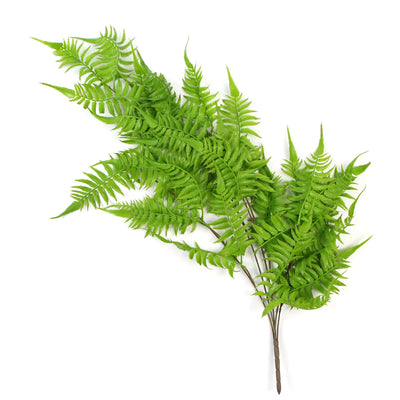 Artificial Hanging English Fern (Two-Tone) Foliage UV Resistant 80cm-1