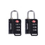 Flightmode TSA 3 Dial Indicator Padlock x2-0