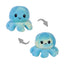 2 pk Flippy Mood Changing Reversible Octopus Plush Toy Assorted Color-2