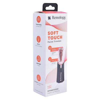 Remology Soft Touch Facial Trimmer with LED-1