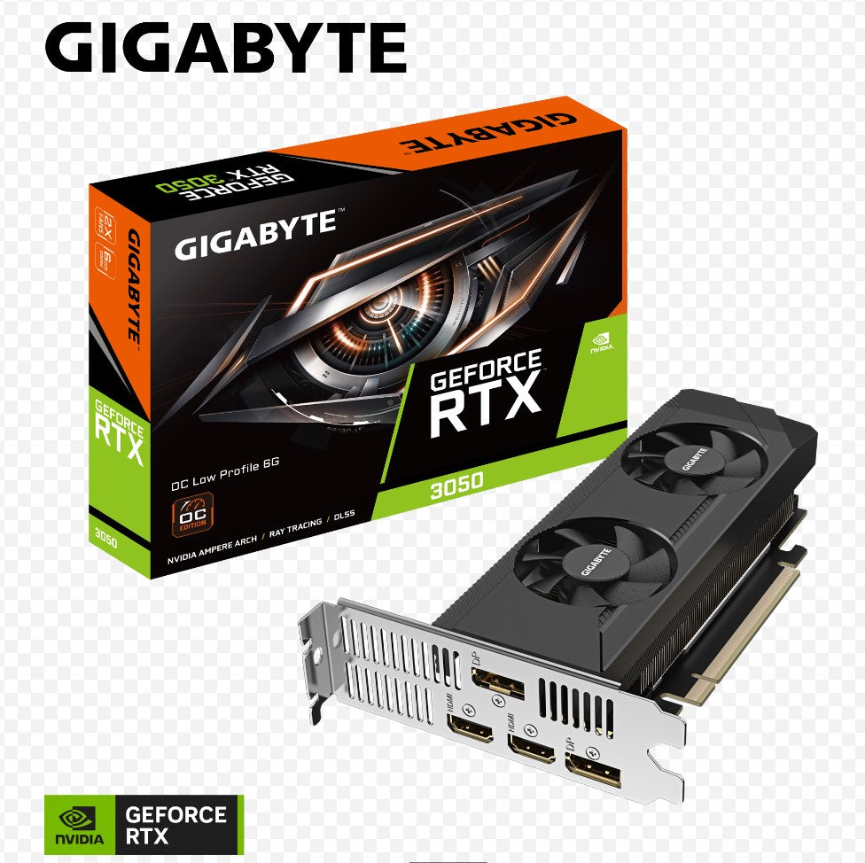 Gigabyte GeForce RTX™ 3050 OC Low Profile 6G-0