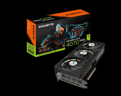 Gigabyte nVidia GeForce RTX 4070 Super GAMING OC 12GD GDDR6X Video Card, PCI-E 4.0,7168 CUDA Cores, RGB Fusion 3x DP 1.4a, 1x HDMI 2.1a-0