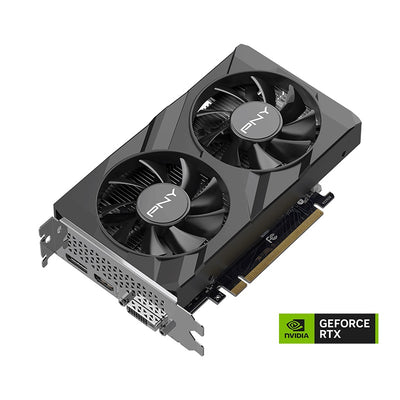 PNY GeForce RTX™ 3050 6GB GDDR6 VERTO™ Dual Fan 2nd Gen Ray Tracing Cores PCI-Express 4.0 x16 (x8 active)-0