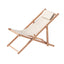 Gardeon Outdoor Deck Chair Wooden Sun Lounge Folding Beach Patio Furniture Beige-0