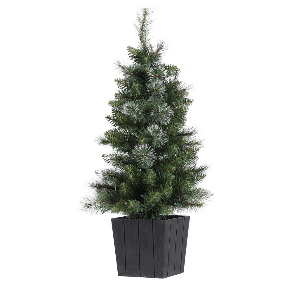 Jingle Jollys Christmas Tree 90cm Potted Xmas Tree Party Decorations-2