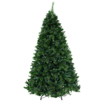 Jingle Jollys Christmas Tree 2.4M Xmas Tree Decorations Pine Needles 2100 Tips-0