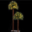 Jingle Jollys Christmas Tree 1.5+1m LED Xmas Palm Tree Party Decorations 2 in 1-0