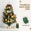 Jingle Jollys Tabletop Christmas Tree 60CM LED Xmas Tree Tree Topper Ornaments-4