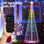 Jingle Jollys Christmas Tree 1.8m 265 RGB LED Fairy Lights Xmas Trees Decoration-5