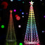 Jingle Jollys Christmas Tree 1.8m 265 RGB LED Fairy Lights Xmas Trees Decoration-6