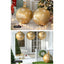 Jingle Jollys Christmas Inflatable Ball Bauble 60cm Outdoor Decoration Gold-6