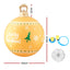 Jingle Jollys Christmas Inflatable Ball 60cm Led Illuminated Xmas Decoration-1