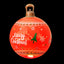 Jingle Jollys Christmas Inflatable Ball 60cm Led Illuminated Xmas Decoration Red-0