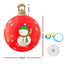 Jingle Jollys Christmas Inflatable Ball 60cm Illuminated Led Snowman Xmas Decor-1