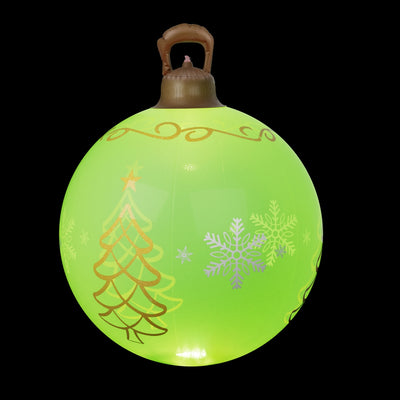 Jingle Jollys Christmas Inflatable Ball 60cm Led Illuminated Xmas Decoration-0