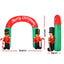 Jingle Jollys Christmas Inflatable Archwary Nutcracker 3M Illuminated Decorations-1