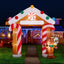 Jingle Jollys Christmas Inflatable Archwary Ginger 2.8M Illuminated Decorations-5