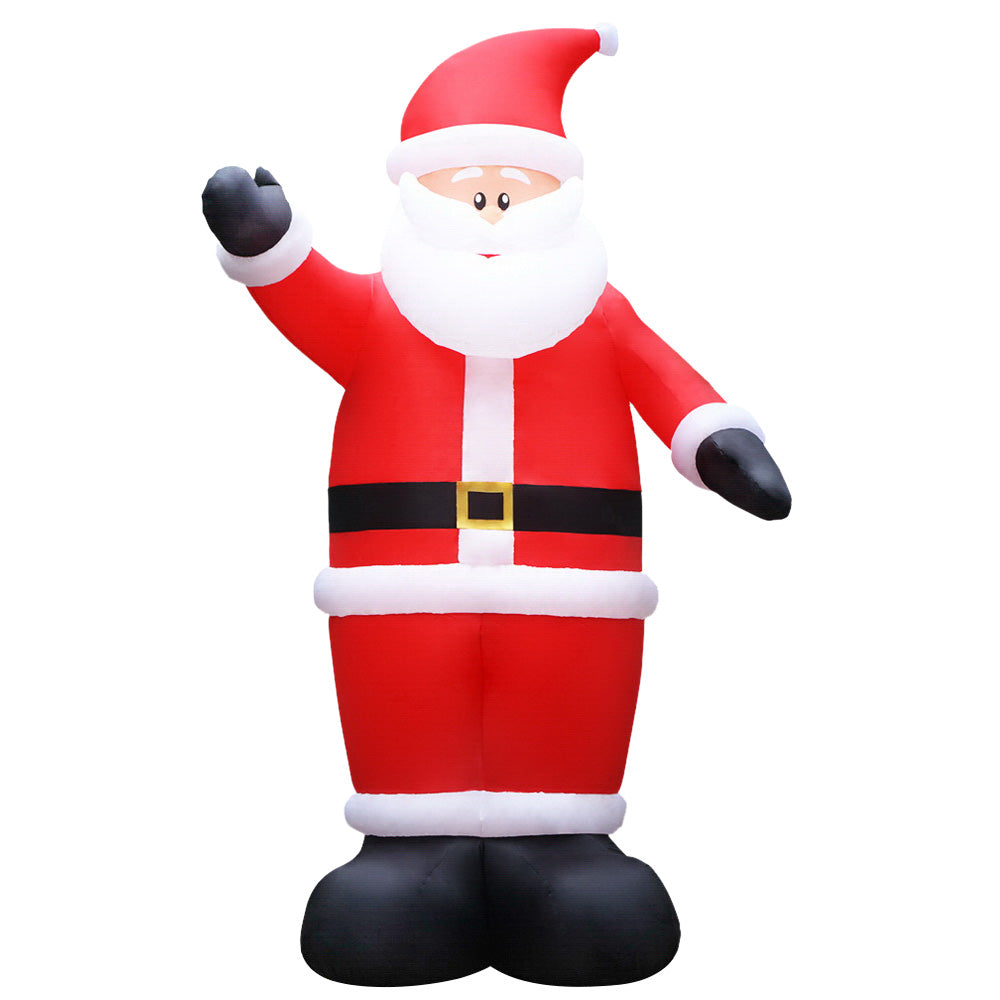 Jingle Jollys Christmas Inflatable Santa 5M Illuminated Decorations-2