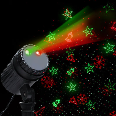 1X Projector Light Christmas Lights Laser Outdoor Decorations Jingle Jollys-0