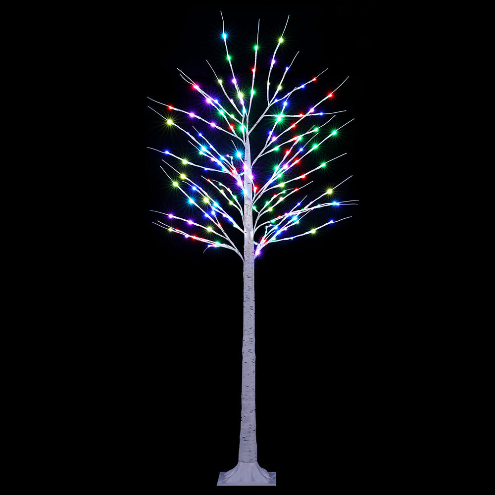 1.7M Christmas Tree 120 RGB LED Lights Jingle Jollys-0