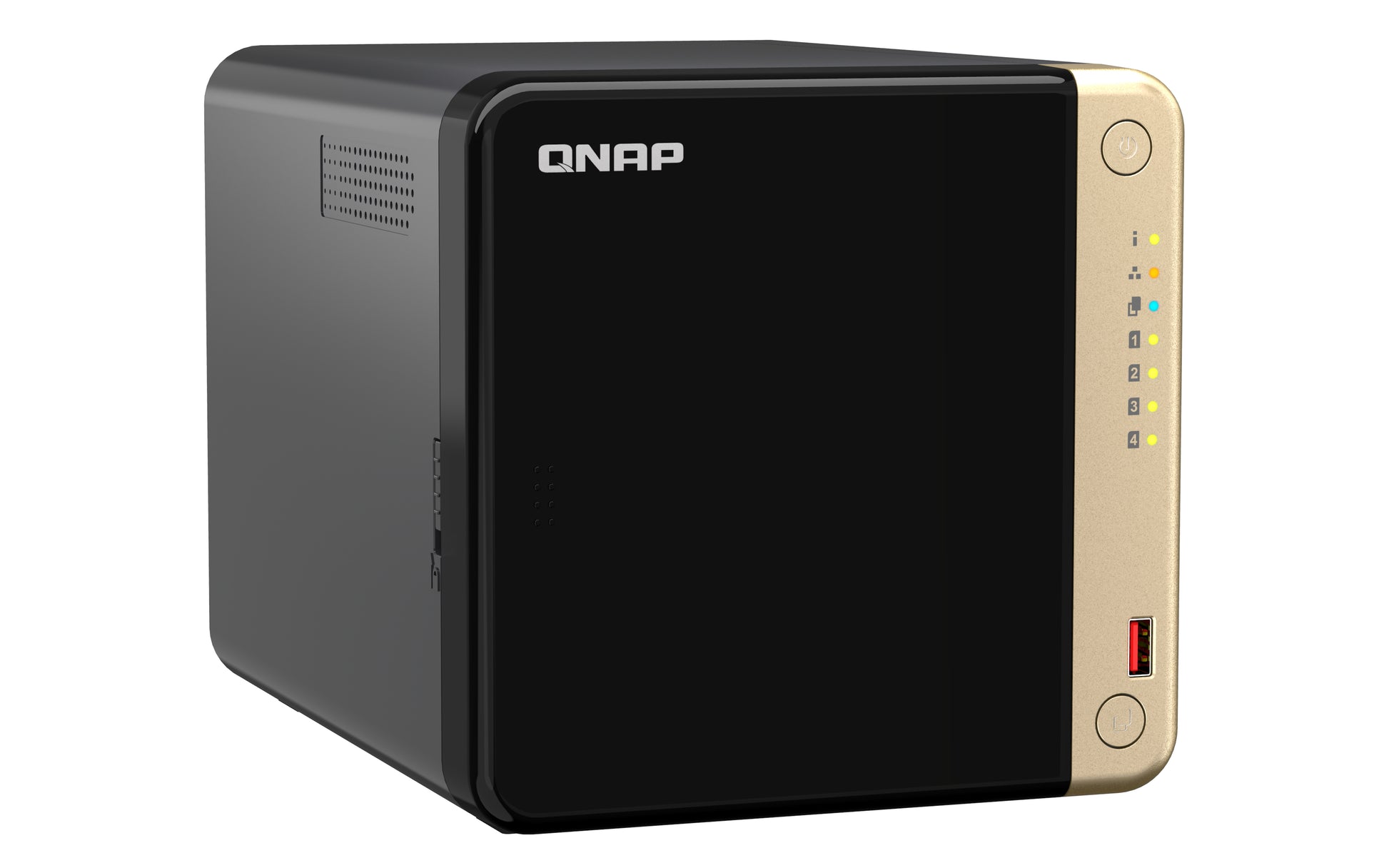 QNAP TS-464 NAS Tower Ethernet LAN Black N5095-2