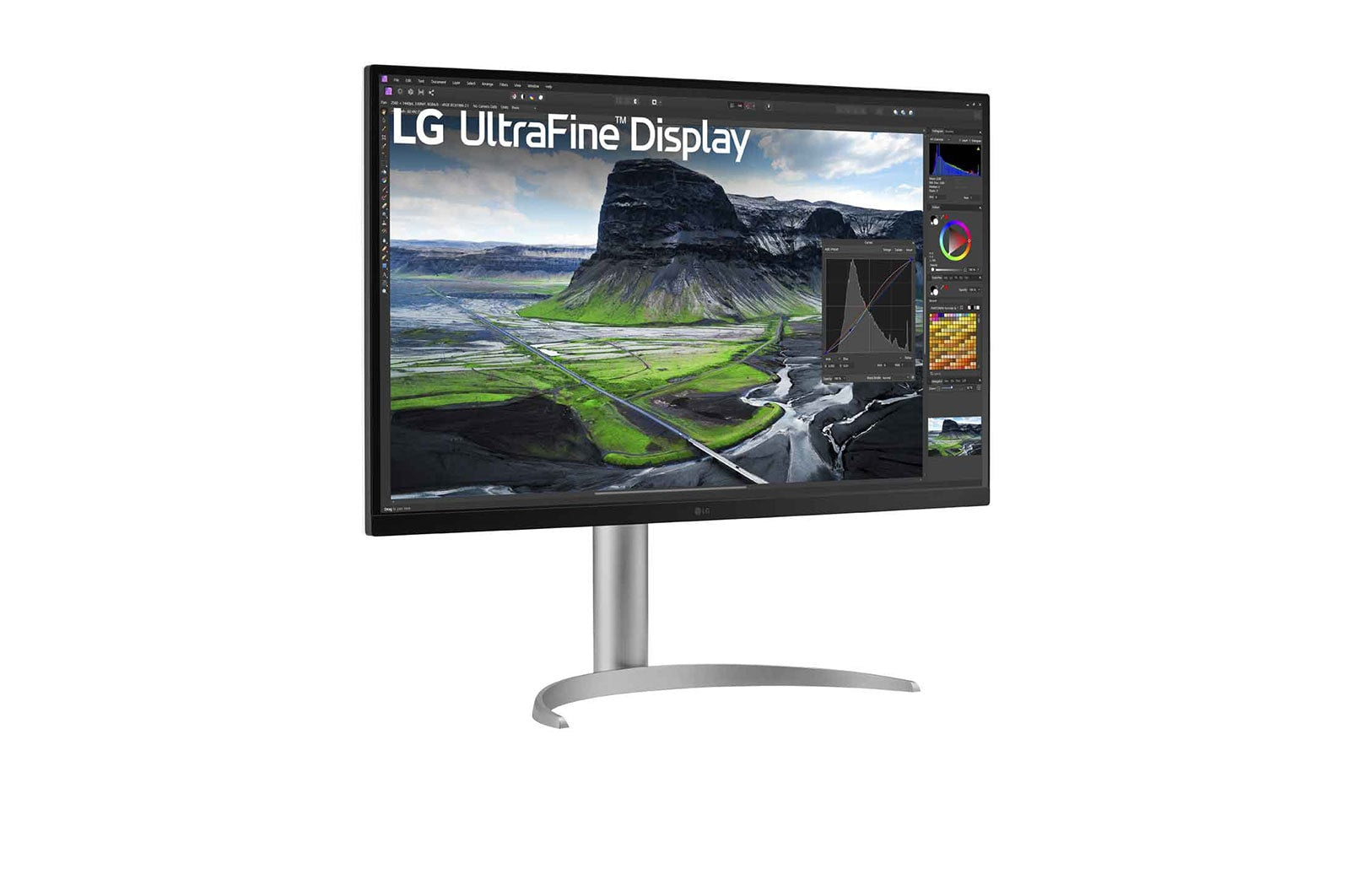 LG 32BQ85U-W computer monitor 80 cm (31.5") 3840 x 2160 pixels 4K Ultra HD LED Black, White-2