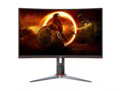 AOC CQ27G2X computer monitor 68.6 cm (27") 2560 x 1440 pixels Quad HD Black, Red-1