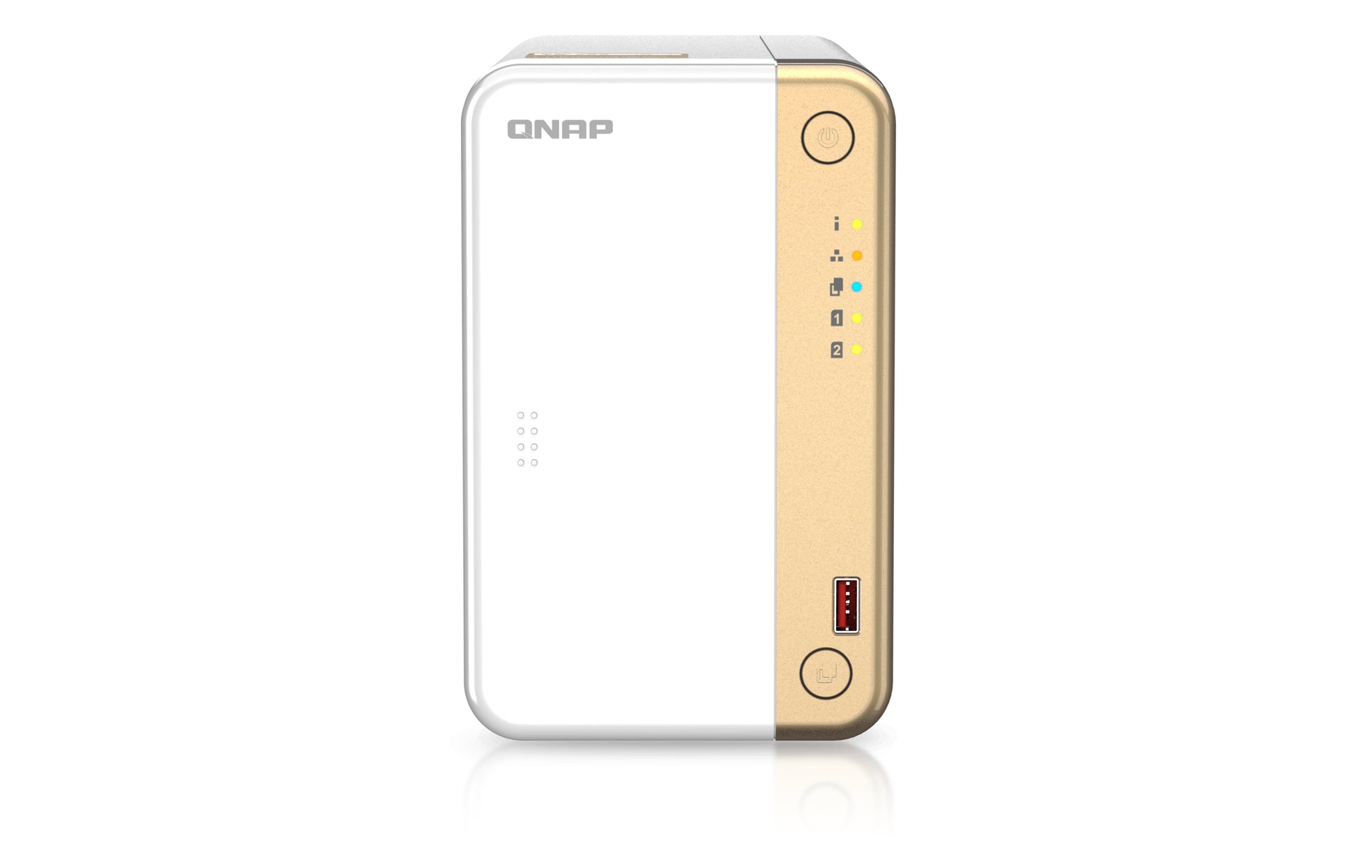 QNAP TS-262 NAS Tower Ethernet LAN Gold, White N4505-0