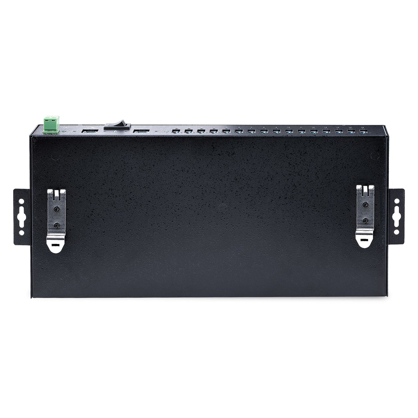 StarTech.com 16-Port Industrial USB 3.0 Hub 5Gbps, Metal, DIN/Surface/Rack Mountable, ESD Protection, Terminal Block Power, up to 120W Shared USB Charging, Dual-Host Hub/Switch-5