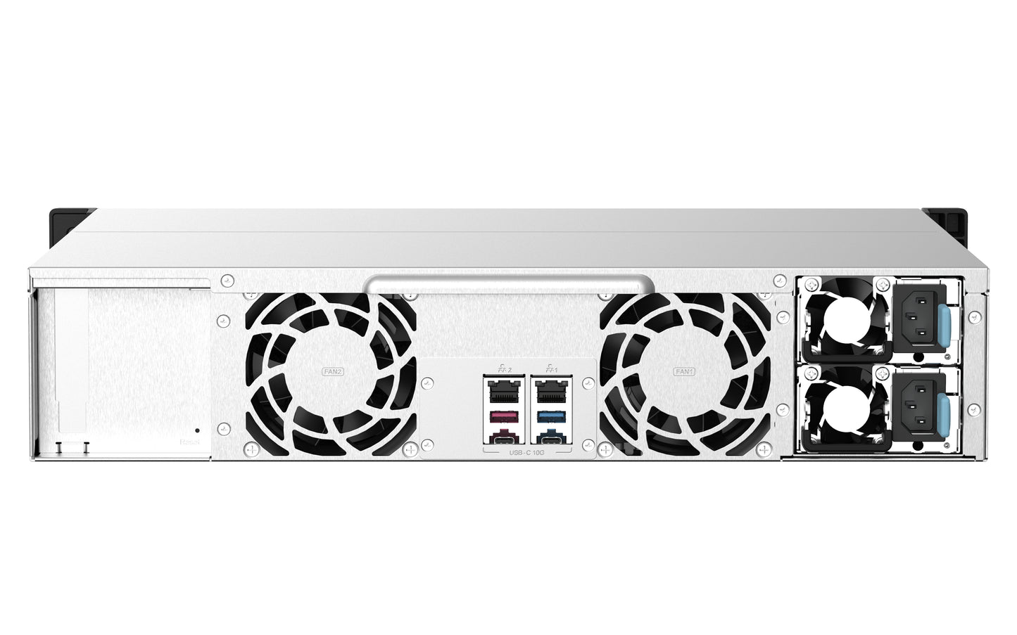 QNAP TS-1273AU-RP-8G NAS/storage server Rack (2U) Ethernet LAN Aluminium, Black V1500B-5